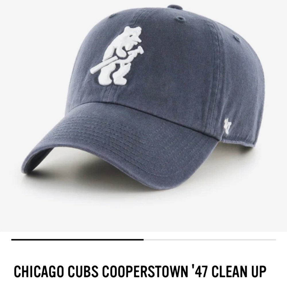 Chicago Cubs Cooperstown ‘47 Clean Up hat